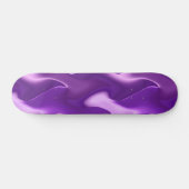 Skateboard flamme pourpre (Horz)