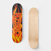 Skateboard Flammes de la Foi (Recto)