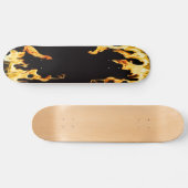 Skateboard Flammes - Flamme - Flamme - Flammes - Feuer - Flam (Horz)