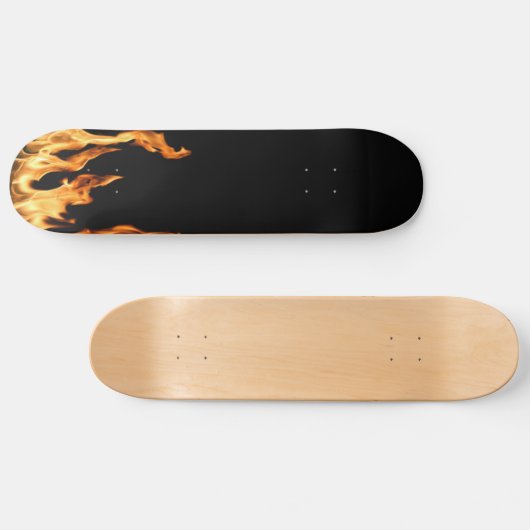 Skateboard Flammes - Flamme - Flammes - Flammes - Feutre - Fe (Horz)