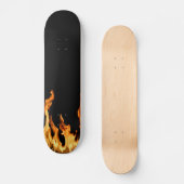 Skateboard Flammes - Flamme - Flammes - Flammes - Feutre - Fe (Recto)