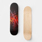 Skateboard Flammes Hypno : Patinage (Recto)