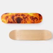 Skateboard Flammes tourbillonnantes (Horz)