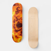 Skateboard Flammes tourbillonnantes (Recto)
