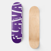 Skateboard FLAVA DANS VOTRE EAR 8 Patins 1/2" (Recto)