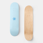 Skateboard Flèche de neige Blue Winter (Recto)
