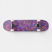 Skateboard Flèches 3D colorées Trippy   (Horz)