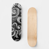 Skateboard Flèches d'énergie en argent (Recto)