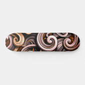 Skateboard Flèches énergétiques rustiques (Horz)