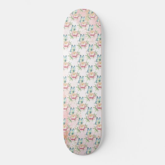 Skateboard Fleur (Recto)