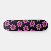 Skateboard Fleur Cosmos du Nord-Ouest rose (Horz)