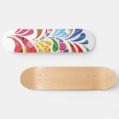Skateboard Fleur d'art (Horz)