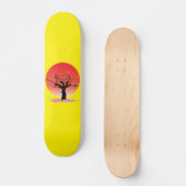 Skateboard Fleur de cerisier japonaise (Recto)