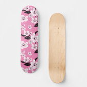 SKATEBOARD FLEUR DE CERISIER - SAKURA (ROSE CLAIR) (Recto)
