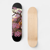 Skateboard Fleur de cerisier sauvage (Recto)