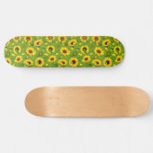 Skateboard Fleur de couleur 4 (Horz)