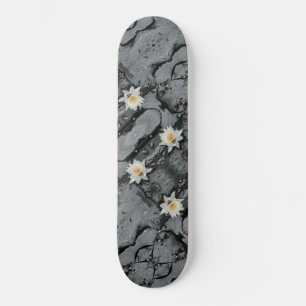 Skateboard Fleur de l'étang à l'eau