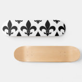 Skateboard Fleur de lis motif (Horz)