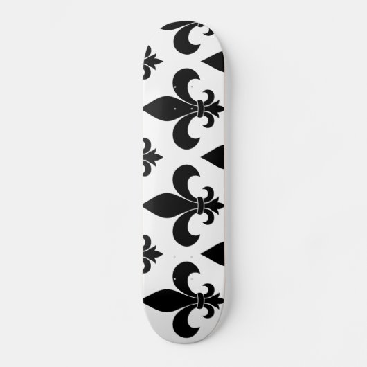 Skateboard Fleur de lis motif (Recto)