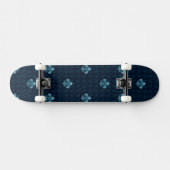 Skateboard Fleur De Lis Pattern (Horz)