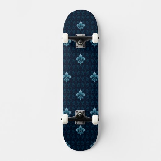 Skateboard Fleur De Lis Pattern (Recto)