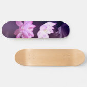 Skateboard Fleur de Lotus en fleurs (Horz)