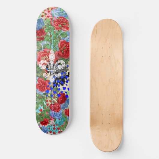 Skateboard Fleur De Lys (Recto)