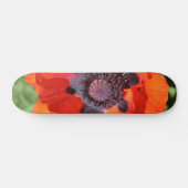 Skateboard Fleur de pavot orientale (Horz)