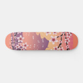 Skateboard Fleur de pêcher (Horz)