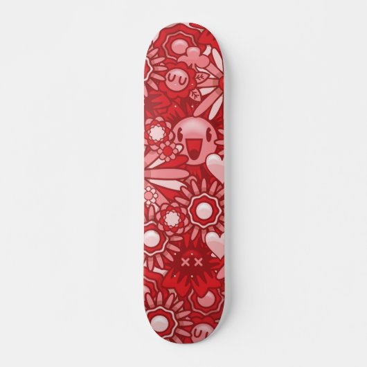 Skateboard Fleur de puissance de Clooci (Devant)