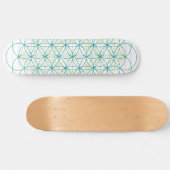 Skateboard Fleur de vie (Horz)
