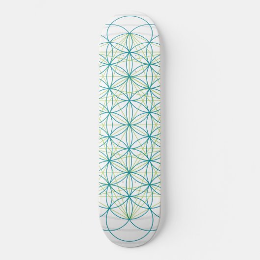 Skateboard Fleur de vie (Recto)