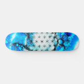 Skateboard Fleur De Vie - Façons Colorées 2 (Horz)
