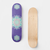 Skateboard Fleur De Vie - Indien Mandala 2 (Recto)