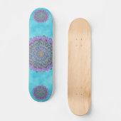 Skateboard Fleur De Vie - Mandala India Style 2 (Recto)