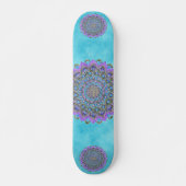 Skateboard Fleur De Vie - Mandala India Style 2 (Devant)