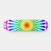 Skateboard Fleur d'été (Horz)