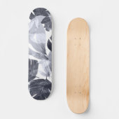 Skateboard Fleur d'été à l'aquarelle (Recto)