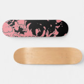 Skateboard Fleur Doodle (Horz)
