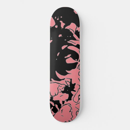 Skateboard Fleur Doodle (Recto)