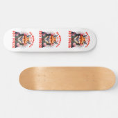 Skateboard Fleur Fox Mode esthétique (Horz)