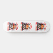 Skateboard Fleur Fox Mode esthétique (Horz)