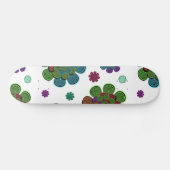 Skateboard Fleur Fractale Deux (Horz)