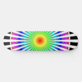 Skateboard Fleur hypnotique (Horz)