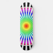 Skateboard Fleur hypnotique (Recto)