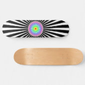 Skateboard Fleur hypnotique (Horz)
