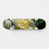 Skateboard Fleur jaune clair blanche Iris (Horz)