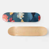 Skateboard Fleur Lotus intemporelle (Horz)
