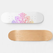 Skateboard Fleur ombre (Horz)