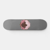 Skateboard Fleur rose (Horz)